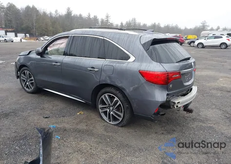 2017 Acura Mdx Advance Package from USA, damaged, VIN 5FRYD4H85HB004551